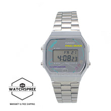 Load image into Gallery viewer, Casio Digital Vintage PAC-MAN Collaboration Model Stainless Steel Band Watch A168WEPC-7A
