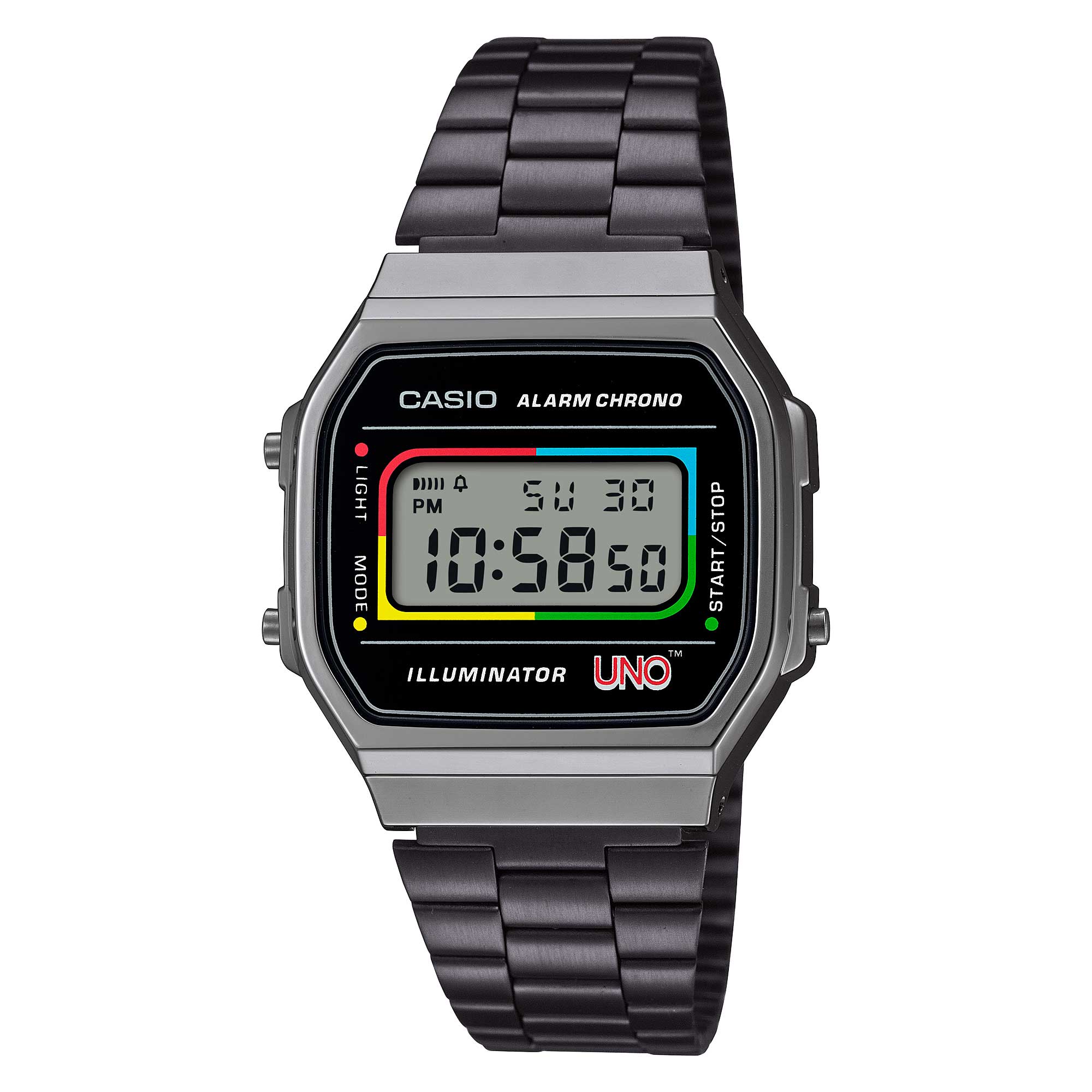 Casio black classic sale