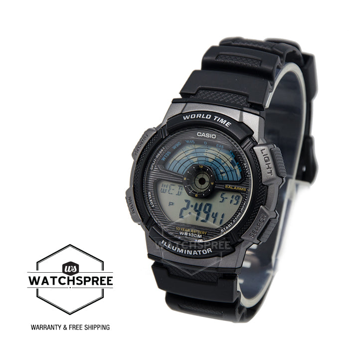 Casio Standard Digital Sporty Design Watch AE1100W-1A