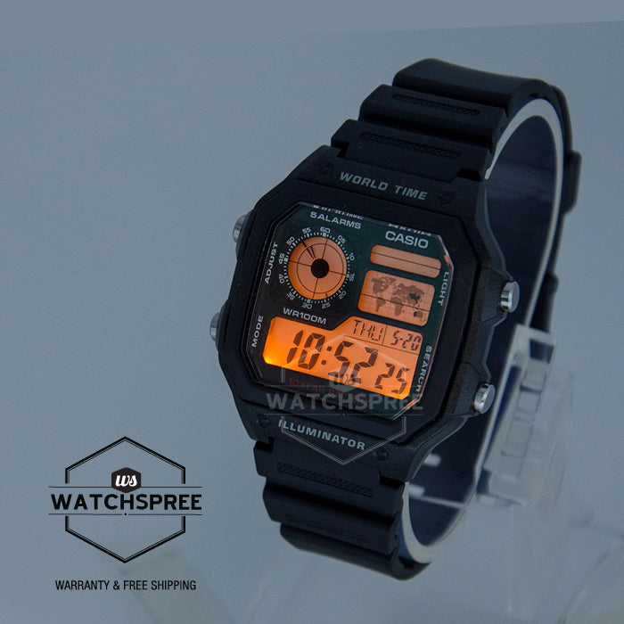 Casio Digital Sports Watch AE1200WH-1A