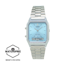 Load image into Gallery viewer, Casio Analog Digital Vintage Series Dual Time Watch AQ230A-2A1 AQ-230A-2A1
