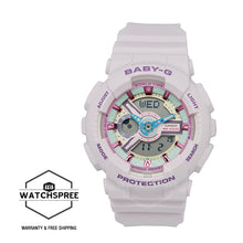 Load image into Gallery viewer, Casio Baby-G BA-110 Lineup Pastel Purple Resin Band Watch BA110XPM-6A BA-110XPM-6A
