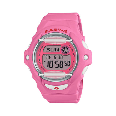 Casio Baby-G BG-169 Lineup Cherry Red Accents Pink Resin Band Watch BG169CH-4D BG-169CH-4D BG-169CH-4