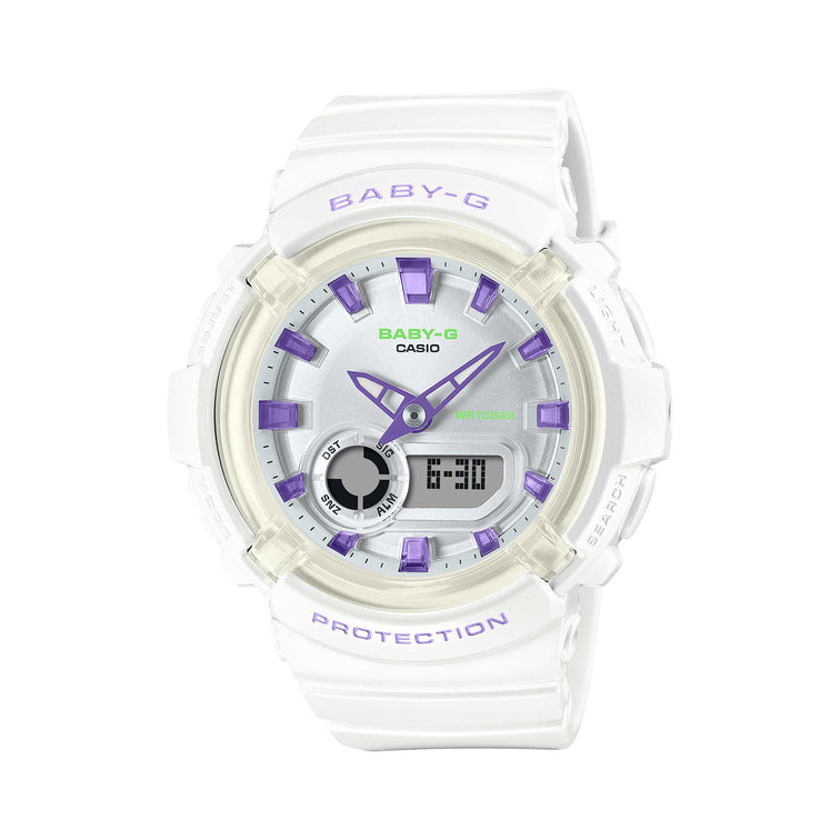 Casio Baby-G BGA-280 Lineup White Resin Band Watch BGA280DN-7A BGA-280DN-7A