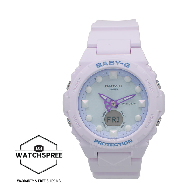 Casio Baby-G BGA-320 Lineup Futuristic Holographic Series Matte Pastel Watch BGA320FH-4A BGA-320FH-4A