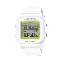 Load image into Gallery viewer, Casio Baby-G BGD-10 Lineup 30th Anniversary BABY-G + PLUS Series White Resin Band Watch + Silicone Holder with Strap BGD10K-7D BGD-10K-6D BGD-10K-7
