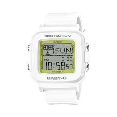 Casio Baby-G BGD-10 Lineup 30th Anniversary BABY-G + PLUS Series White Resin Band Watch + Silicone Holder with Strap BGD10K-7D BGD-10K-6D BGD-10K-7