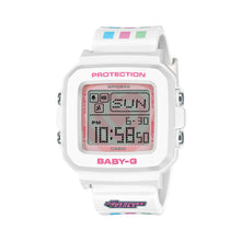 Load image into Gallery viewer, Casio Baby-G BGD-10 Lineup BABY-G?PLUS THE POWERPUFF GIRLS Collaboration Model White Resin Band Watch + Silicone Holder with Strap BGD10KPP-7D BGD-10KPP-7D BGD-10KPP-7
