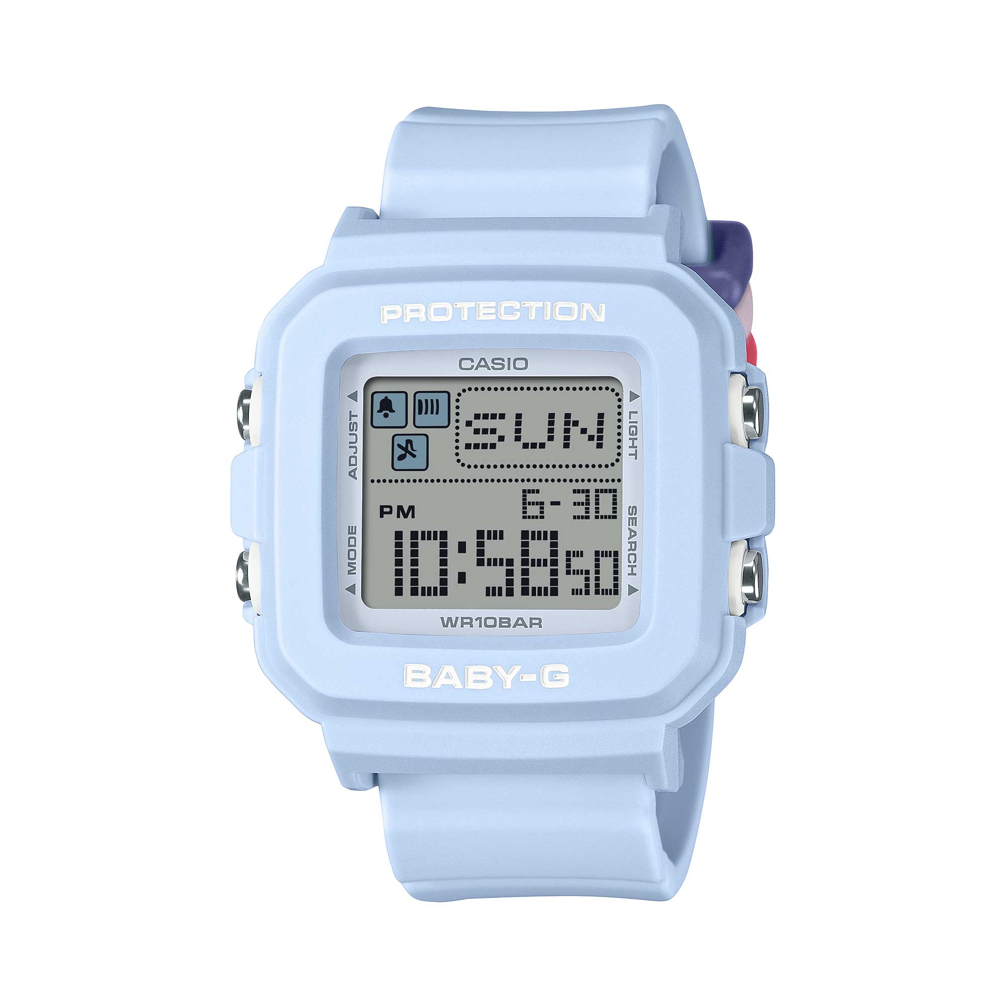 Casio Baby-G BGD-10 Lineup BABY-G?PLUS Blue Resin Band Watch BGD10L-2D BGD-10L-2D BGD-10L-2