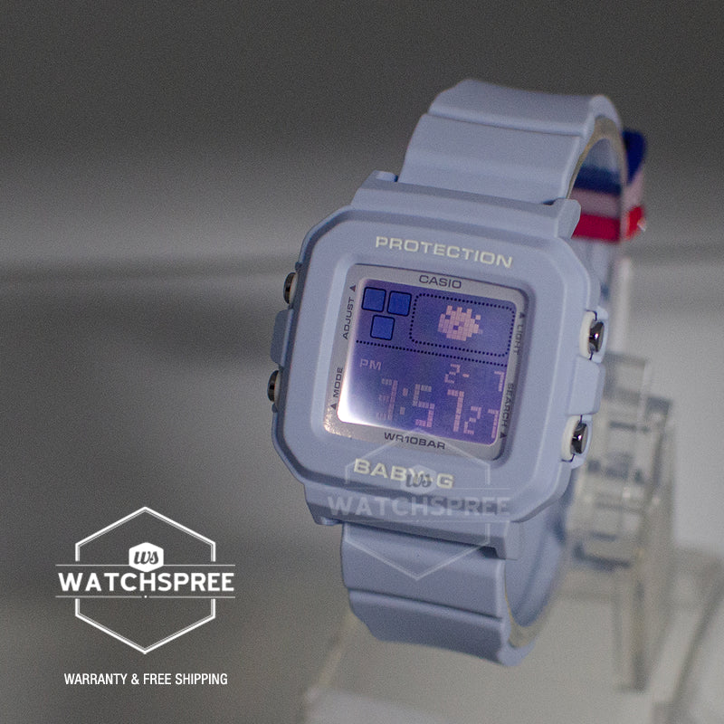 Casio Baby-G BGD-10 Lineup BABY-G+PLUS Blue Resin Band Watch BGD10L-2D BGD-10L-2D BGD-10L-2