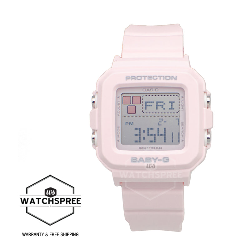 Casio Baby-G BGD-10 Lineup BABY-G+PLUS Pink Resin Band Watch BGD10L-4D BGD-10L-4D BGD-10L-4