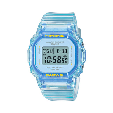 Casio Baby-G BGD-565 Lineup Translucent Blue Resin Band Watch BGD565SJ-2D BGD-565SJ-2D BGD-565SJ-2 