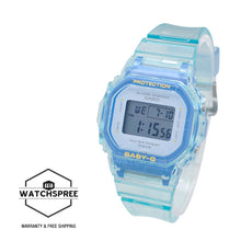 Load image into Gallery viewer, Casio Baby-G BGD-565 Lineup Translucent Blue Resin Band Watch BGD565SJ-2D BGD-565SJ-2D BGD-565SJ-2
