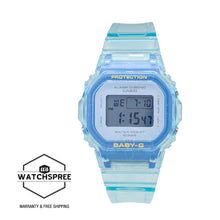 Load image into Gallery viewer, Casio Baby-G BGD-565 Lineup Translucent Blue Resin Band Watch BGD565SJ-2D BGD-565SJ-2D BGD-565SJ-2
