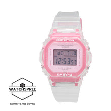 Load image into Gallery viewer, Casio Baby-G BGD-565 Lineup Transparent Resin Band Watch BGD565SJ-7D BGD-565SJ-7D BGD-565SJ-7
