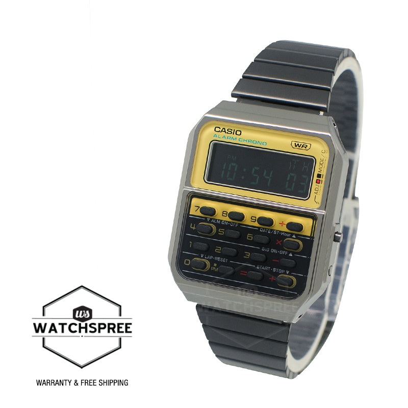 Casio Digital Vintage Heritage Colours ’??ǯ¶ôÇû¶ô¶©Ç??€õ????Ç???Ç??€¸’??????Ç???Ç??€¸Ç???Ç??Ç?Çú?70s CQ-1 Design Dual Time Calculator Watch CA500WEGG-9B CA-500WEGG-9B