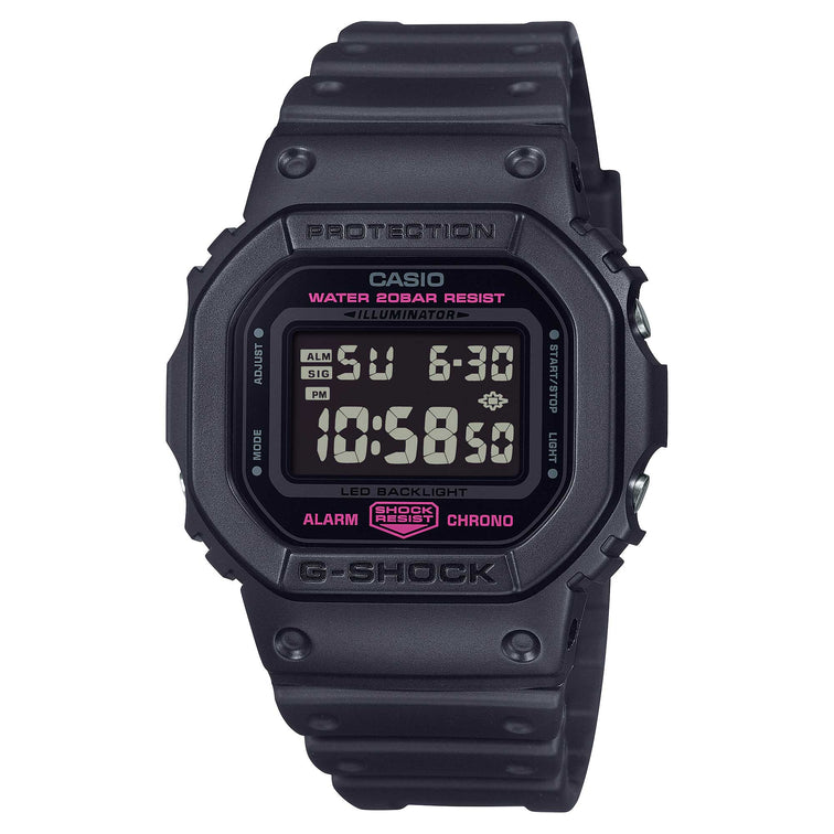 Casio G-Shock DW-5600 Lineup Pink Ribbon Campaign Bio-Based Watch DW5600PK-1D DW-5600PK-1D DW-5600PK-1