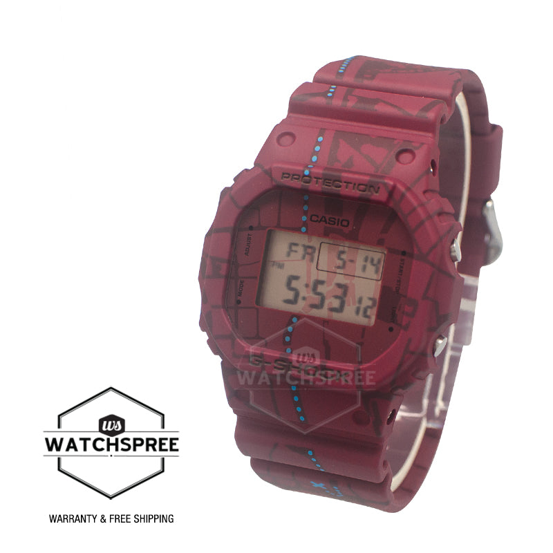 G shock 5600 on sale red