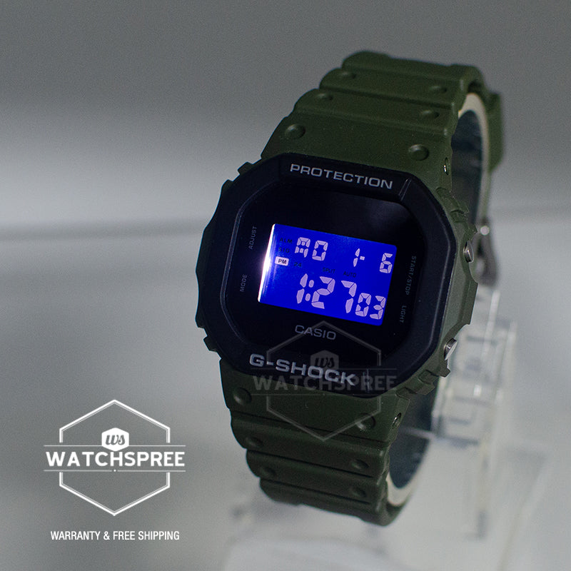 Casio G-Shock DW-5600 Lineup Urban Utility Series Watch DW5610UU-3D DW-5610UU-3D DW-5610UU-3