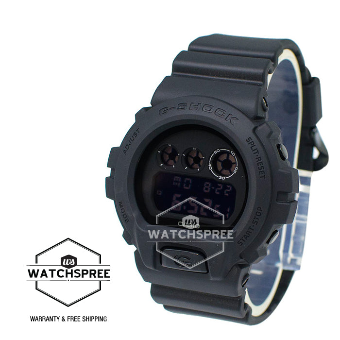 Casio G-Shock Classic Matte Black Watch DW6900BB-1D