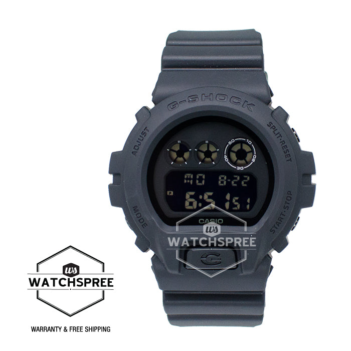 Casio G-Shock Classic Matte Black Watch DW6900BB-1D