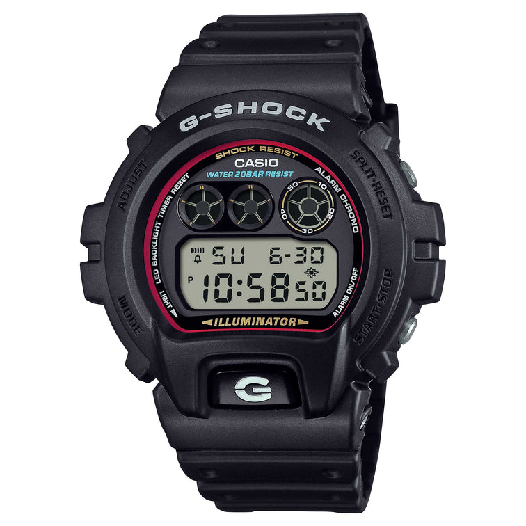 Casio G-Shock DW-6900 Lineup Iconic Styles Model Bio-Based Black Resin Band Watch DW6900RL-1D DW-6900RL-1D DW-6900RL-1