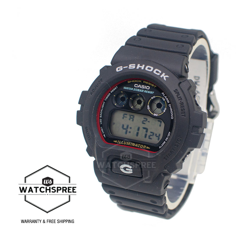 Casio G-Shock DW-6900 Lineup Iconic Styles Model Bio-Based Black Resin Band Watch DW6900RL-1D DW-6900RL-1D DW-6900RL-1