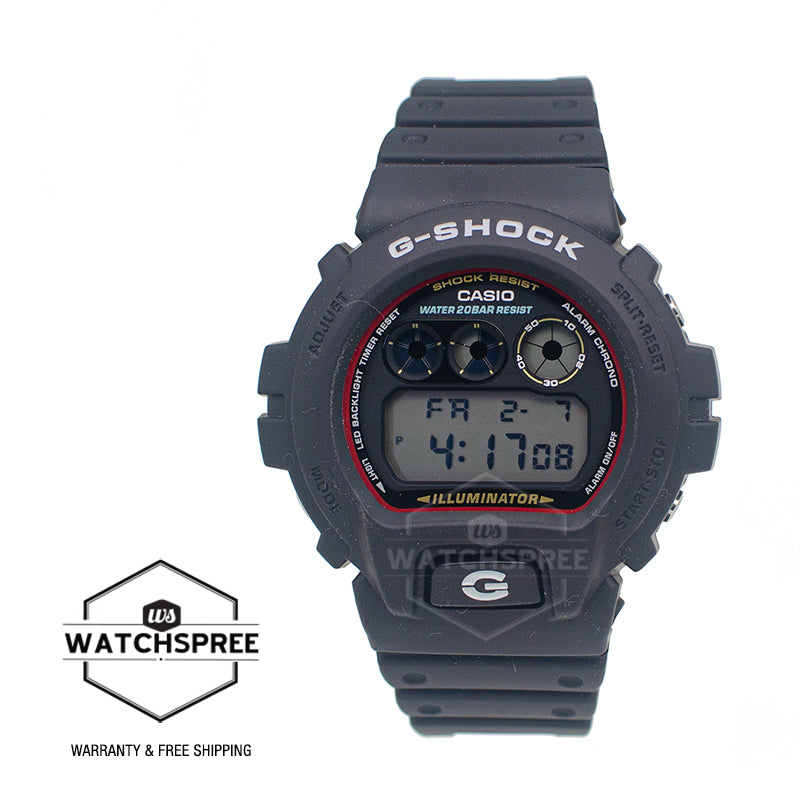 Casio G-Shock DW-6900 Lineup Iconic Styles Model Bio-Based Black Resin Band Watch DW6900RL-1D DW-6900RL-1D DW-6900RL-1