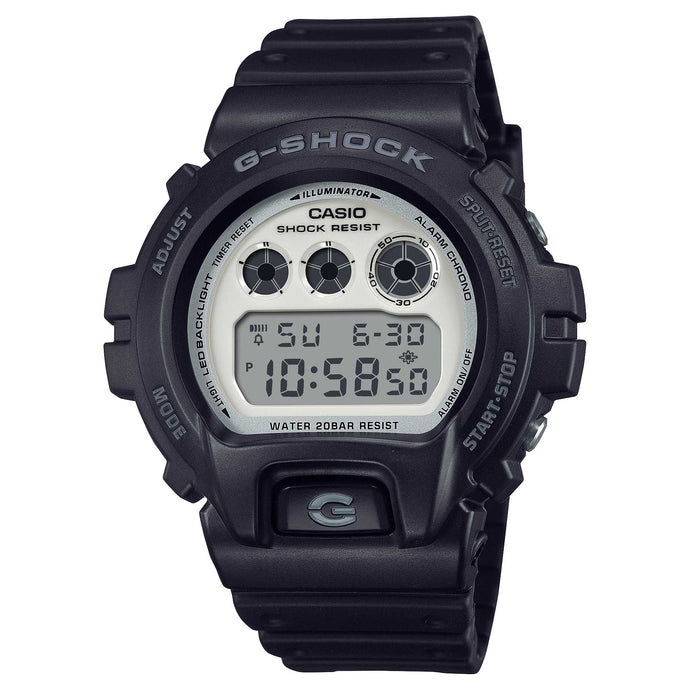 Casio G-Shock DW-6900 Lineup Black and Brilliant White Series Watch DW6900WD-1D DW-6900WD-1D DW-6900WD-1