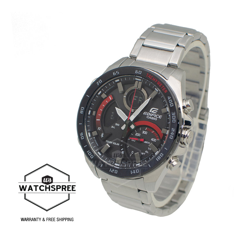 Casio Edifice ECB-900 Lineup Tough Solar Bluetooth® Stainless Steel Band Watch ECB900DB-1A ECB-900DB-1A