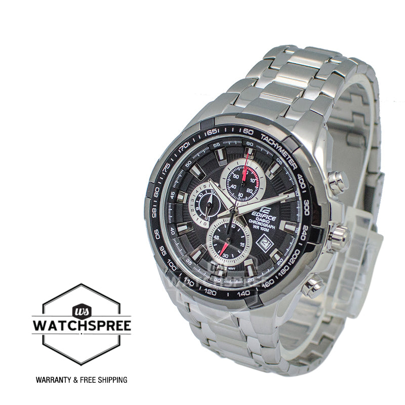 Casio Edifice Chronograph Stainless Steel Band Watch EF539D-1A EF-539D-1A