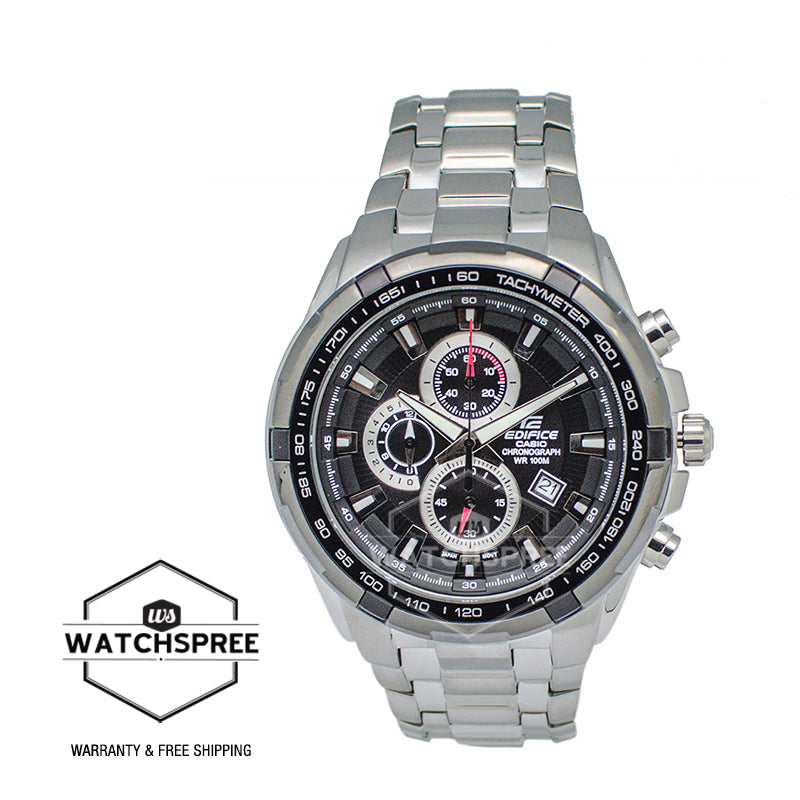 Casio Edifice Chronograph Stainless Steel Band Watch EF539D-1A EF-539D-1A