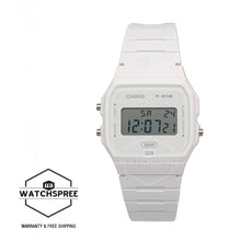 Load image into Gallery viewer, Casio Digital Pop Series Bio-Based White Resin Band Watch F91WB-7A F-91WB-7A
