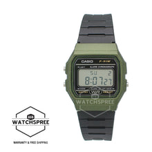 Load image into Gallery viewer, Casio Standard Digital Black Resin Band Watch F91WM-3A F-91WM-3A
