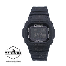 Load image into Gallery viewer, Casio G-Shock G-5600 Lineup SURFRIDER FOUNDATION Collaboration Model Tough Solar Black Resin Band Watch G5600SRF-1D G-5600SRF-1D G-5600SRF-1
