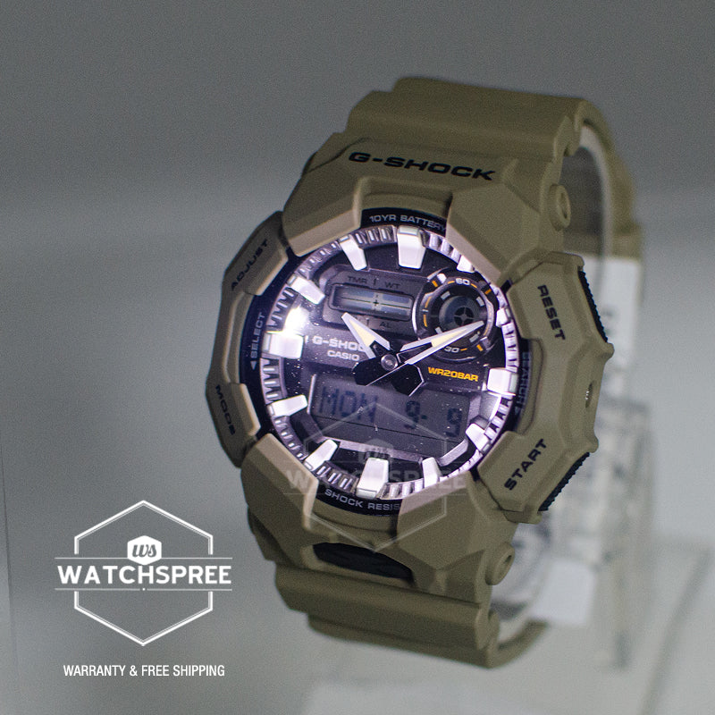 Casio G-Shock GA-010 Lineup Carbon Core Guard Structure Bio-Based Watch GA010-5A GA-010-5A