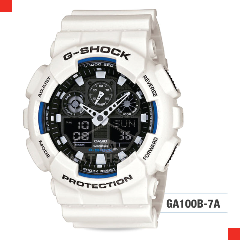 Casio G-Shock Extra Large Series Watch GA100B-7A GA-100B-7A