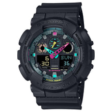 Load image into Gallery viewer, Casio G-Shock GA-100 Lineup Multi Fluorescent Accents Series Watch GA100MF-1A GA-100MF-1A
