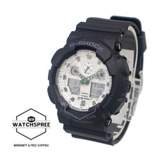 Load image into Gallery viewer, Casio G-Shock GA-100 Lineup Black and Brilliant White Series Watch GA100WD-1A GA-100WD-1A
