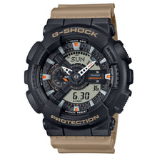 Load image into Gallery viewer, Casio G-Shock GA-110 Lineup Two-Tone Utility Series Beige Resin Band Watch GA110TU-1A5 GA-110TU-1A5
