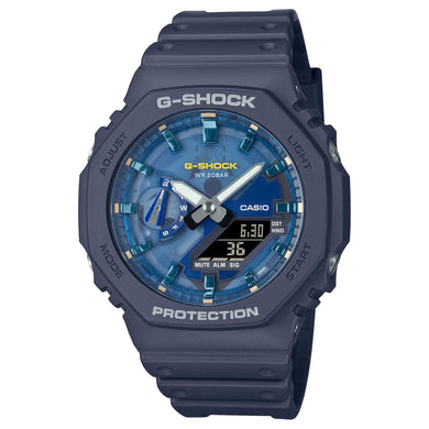 Casio G-Shock GA-2100 Lineup Carbon Core Guard Structure Oasis Of Day And Night Series Watch GA2100AS-2A GA-2100AS-2A