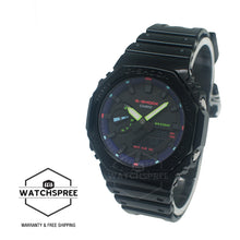 Load image into Gallery viewer, Casio G-Shock GA-2100 Lineup Carbon Core Guard Structure Virtual Rainbow Series Watch GA2100RGB-1A GA-2100RGB-1A
