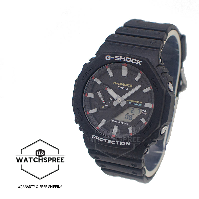 Casio G-Shock GA-2100 Lineup Carbon Core Guard Structure Iconic Styles Watch GA2100RL-1A GA-2100RL-1A