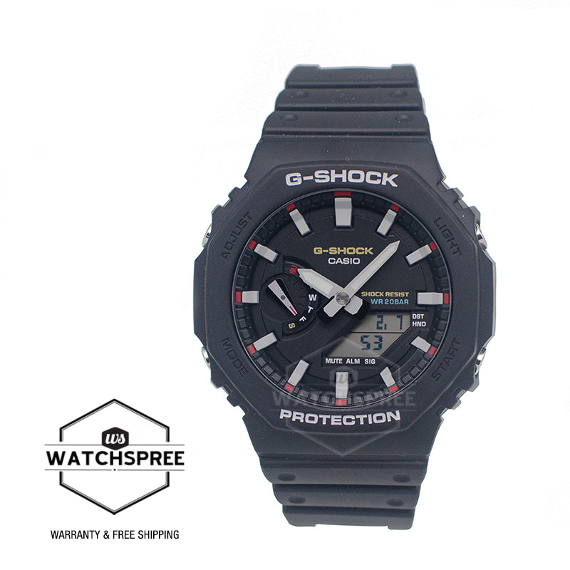 Casio G-Shock GA-2100 Lineup Carbon Core Guard Structure Iconic Styles Watch GA2100RL-1A GA-2100RL-1A