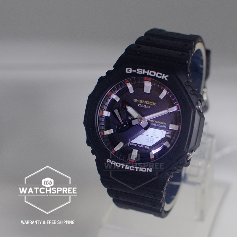 Casio G-Shock GA-2100 Lineup Carbon Core Guard Structure Iconic Styles Watch GA2100RL-1A GA-2100RL-1A