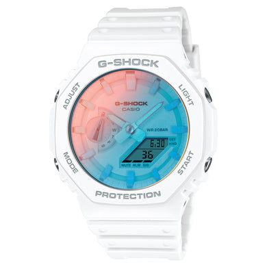 Casio G-Shock GA-2100 Lineup Carbon Core Guard Structure Beach Time Lapse Series Watch GA2100TL-7A 