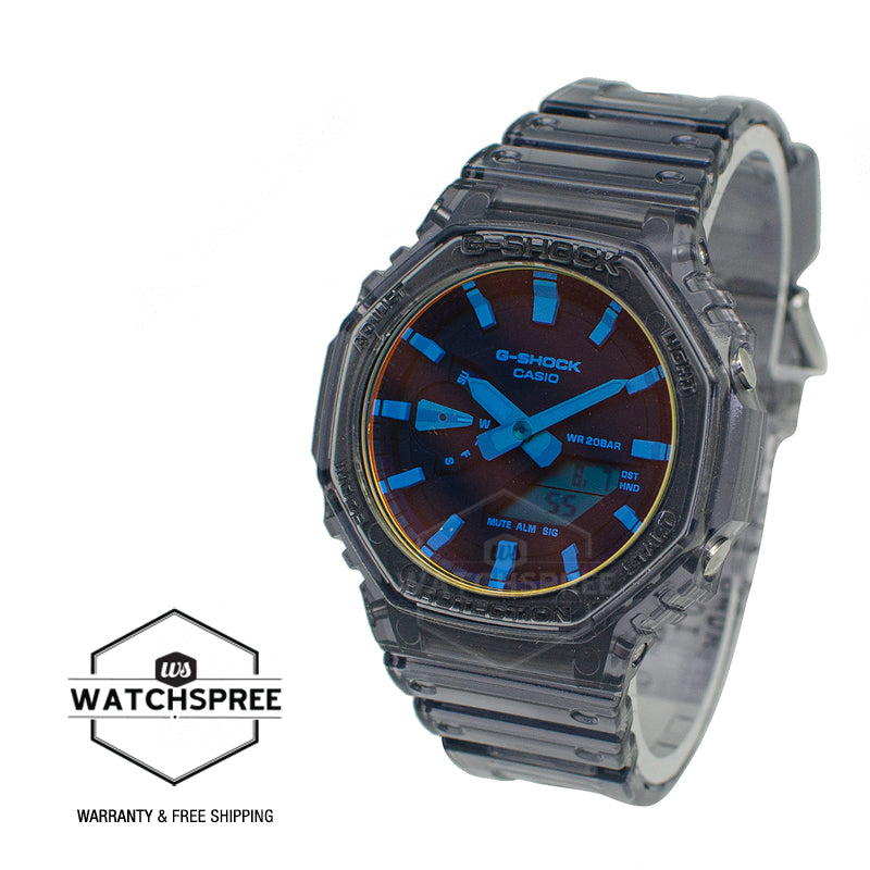 Casio G-Shock GA-2100 Lineup Carbon Core Guard Structure Beach Time Lapse Series Watch GA2100TLS-8A