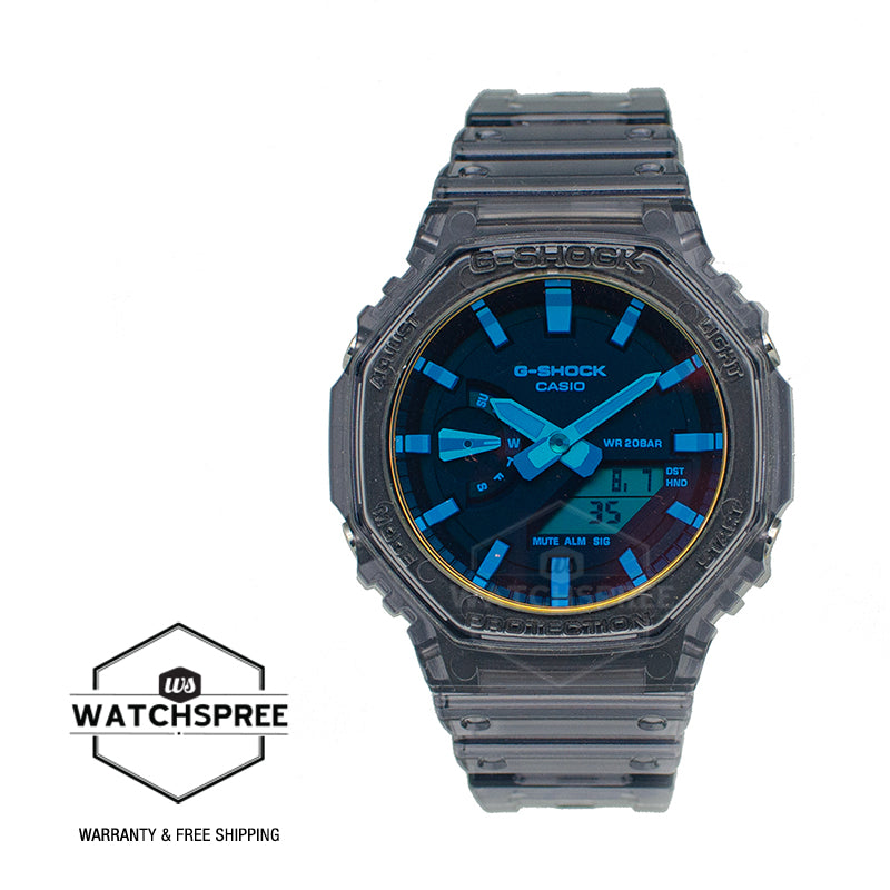 Casio G-Shock GA-2100 Lineup Carbon Core Guard Structure Beach Time Lapse Series Watch GA2100TLS-8A