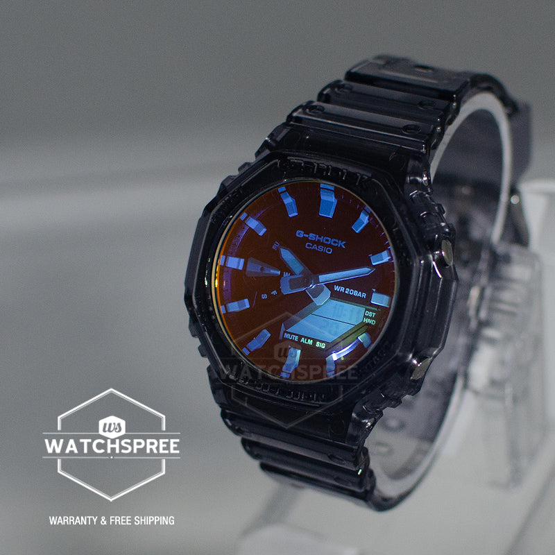 Casio G-Shock GA-2100 Lineup Carbon Core Guard Structure Beach Time Lapse Series Watch GA2100TLS-8A