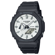 Load image into Gallery viewer, Casio G-Shock GA-2100 Lineup Carbon Core Guard Structure Black and Brilliant White Series Bio-Based Watch GA2100WD-1A GA-2100WD-1A
